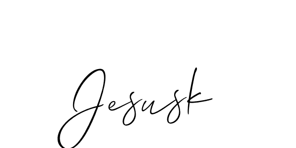 Once you've used our free online signature maker to create your best signature Allison_Script style, it's time to enjoy all of the benefits that Jesusk name signing documents. Jesusk signature style 2 images and pictures png