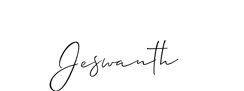This is the best signature style for the Jeswanth name. Also you like these signature font (Allison_Script). Mix name signature. Jeswanth signature style 2 images and pictures png