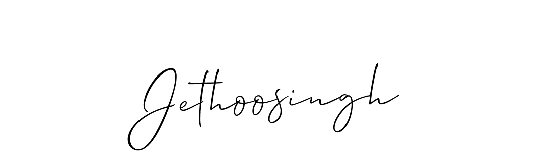 Make a beautiful signature design for name Jethoosingh. Use this online signature maker to create a handwritten signature for free. Jethoosingh signature style 2 images and pictures png