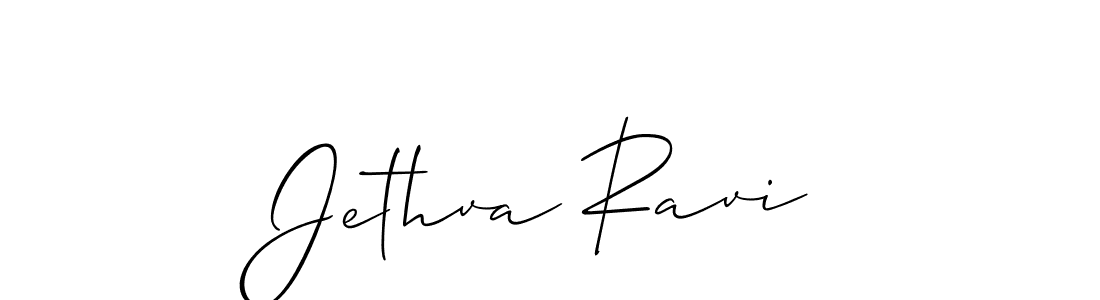 if you are searching for the best signature style for your name Jethva Ravi. so please give up your signature search. here we have designed multiple signature styles  using Allison_Script. Jethva Ravi signature style 2 images and pictures png