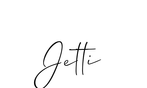 Also You can easily find your signature by using the search form. We will create Jetti name handwritten signature images for you free of cost using Allison_Script sign style. Jetti signature style 2 images and pictures png