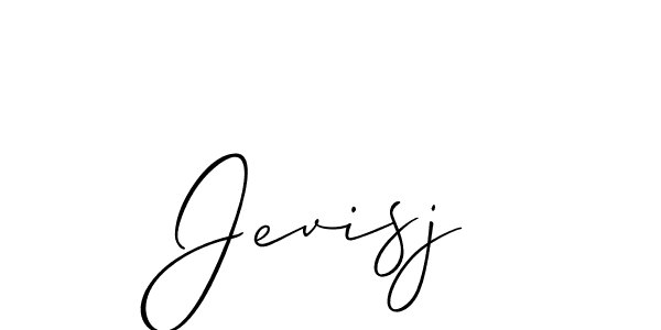 Best and Professional Signature Style for Jevisj. Allison_Script Best Signature Style Collection. Jevisj signature style 2 images and pictures png