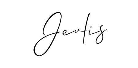 Generate high-definition signature styles for Jevlis. The Allison_Script typeface ensures crisp legibility and sophisticated design. Jevlis signature style 2 images and pictures png