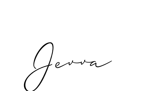 Best and Professional Signature Style for Jevva. Allison_Script Best Signature Style Collection. Jevva signature style 2 images and pictures png