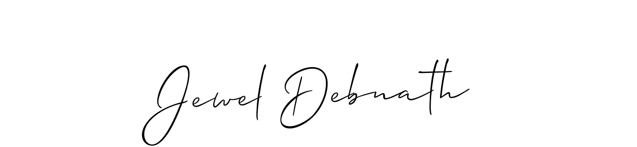Similarly Allison_Script is the best handwritten signature design. Signature creator online .You can use it as an online autograph creator for name Jewel Debnath. Jewel Debnath signature style 2 images and pictures png