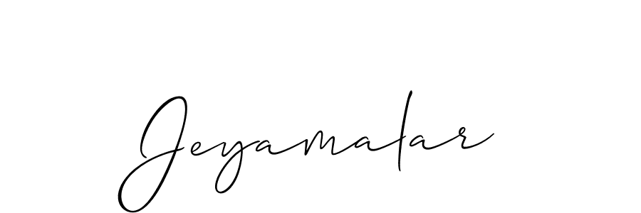 How to Draw Jeyamalar signature style? Allison_Script is a latest design signature styles for name Jeyamalar. Jeyamalar signature style 2 images and pictures png