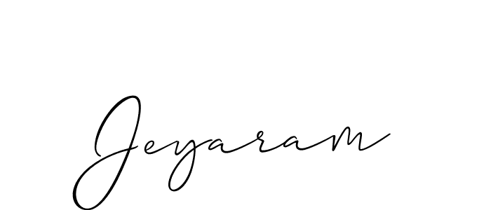 Jeyaram stylish signature style. Best Handwritten Sign (Allison_Script) for my name. Handwritten Signature Collection Ideas for my name Jeyaram. Jeyaram signature style 2 images and pictures png