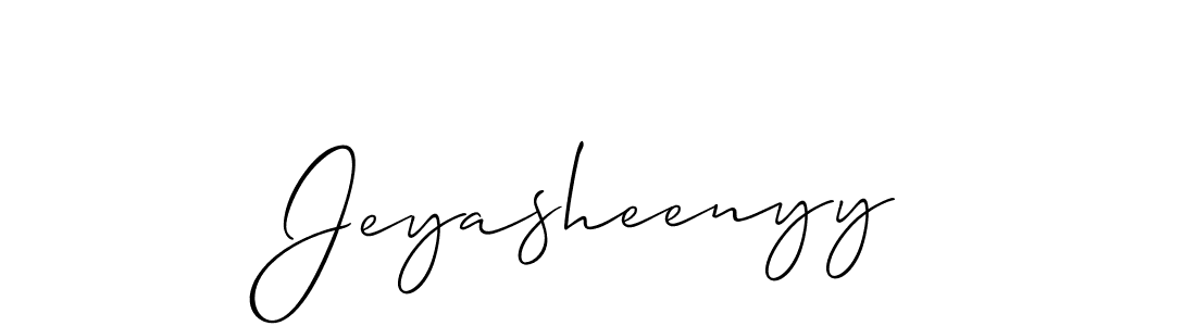 Jeyasheenyy stylish signature style. Best Handwritten Sign (Allison_Script) for my name. Handwritten Signature Collection Ideas for my name Jeyasheenyy. Jeyasheenyy signature style 2 images and pictures png