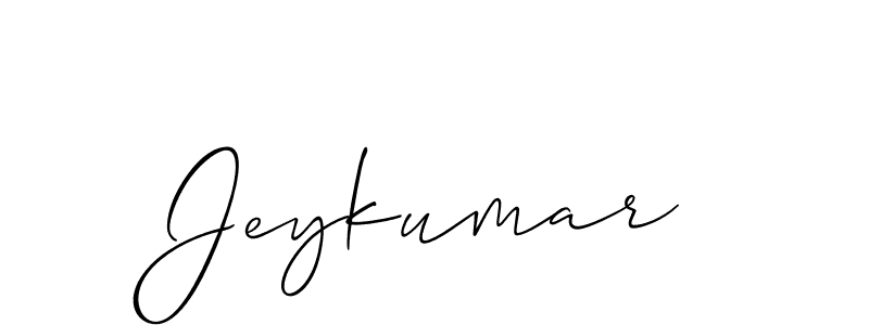 How to Draw Jeykumar signature style? Allison_Script is a latest design signature styles for name Jeykumar. Jeykumar signature style 2 images and pictures png