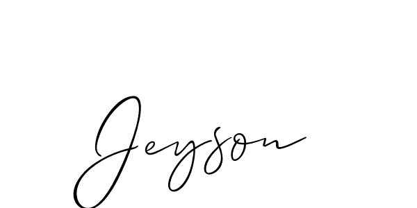 Similarly Allison_Script is the best handwritten signature design. Signature creator online .You can use it as an online autograph creator for name Jeyson. Jeyson signature style 2 images and pictures png