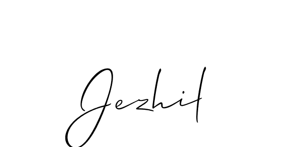 Make a beautiful signature design for name Jezhil. Use this online signature maker to create a handwritten signature for free. Jezhil signature style 2 images and pictures png
