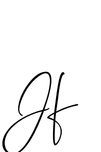 This is the best signature style for the Jf name. Also you like these signature font (Allison_Script). Mix name signature. Jf signature style 2 images and pictures png
