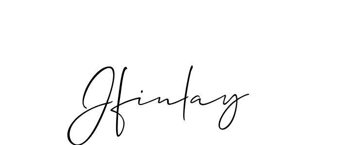 Once you've used our free online signature maker to create your best signature Allison_Script style, it's time to enjoy all of the benefits that Jfinlay name signing documents. Jfinlay signature style 2 images and pictures png