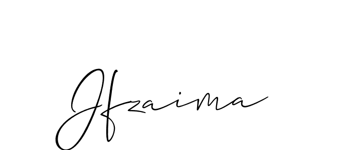 Make a beautiful signature design for name Jfzaima. Use this online signature maker to create a handwritten signature for free. Jfzaima signature style 2 images and pictures png