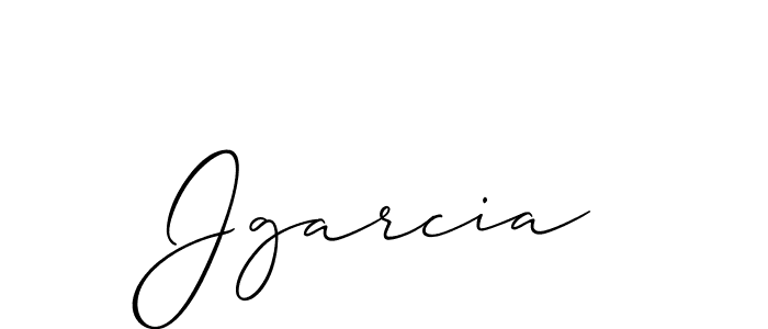 Best and Professional Signature Style for Jgarcia. Allison_Script Best Signature Style Collection. Jgarcia signature style 2 images and pictures png