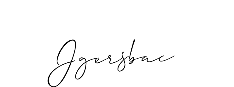 Once you've used our free online signature maker to create your best signature Allison_Script style, it's time to enjoy all of the benefits that Jgersbac name signing documents. Jgersbac signature style 2 images and pictures png