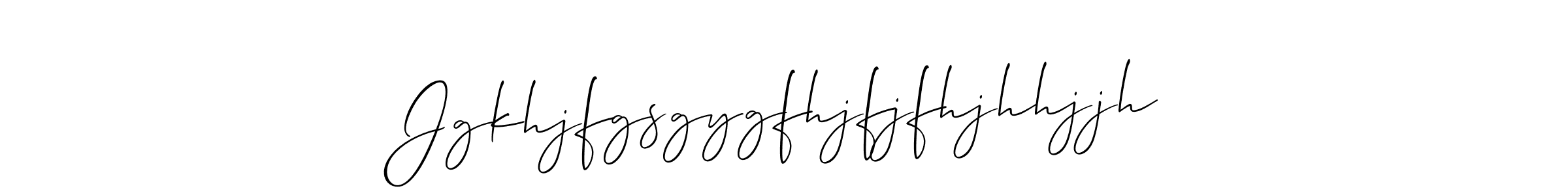 It looks lik you need a new signature style for name Jgkhjfgsgygfhjfjfhjhhjjh. Design unique handwritten (Allison_Script) signature with our free signature maker in just a few clicks. Jgkhjfgsgygfhjfjfhjhhjjh signature style 2 images and pictures png