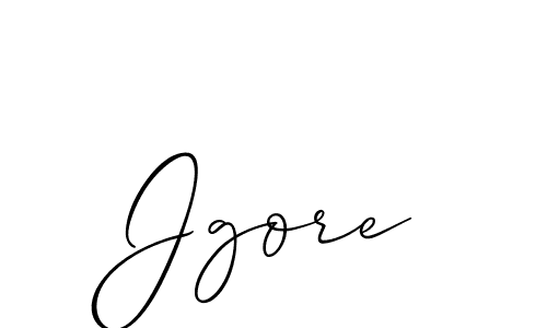 Use a signature maker to create a handwritten signature online. With this signature software, you can design (Allison_Script) your own signature for name Jgore. Jgore signature style 2 images and pictures png