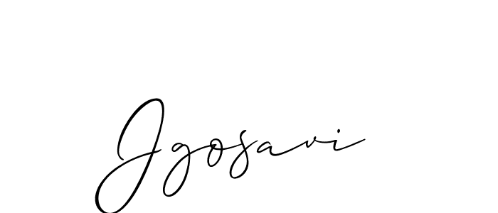 Jgosavi stylish signature style. Best Handwritten Sign (Allison_Script) for my name. Handwritten Signature Collection Ideas for my name Jgosavi. Jgosavi signature style 2 images and pictures png