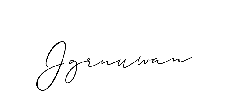 How to Draw Jgrnuwan signature style? Allison_Script is a latest design signature styles for name Jgrnuwan. Jgrnuwan signature style 2 images and pictures png