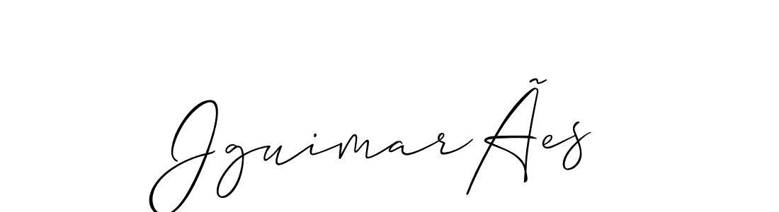 Create a beautiful signature design for name JguimarÃes. With this signature (Allison_Script) fonts, you can make a handwritten signature for free. JguimarÃes signature style 2 images and pictures png