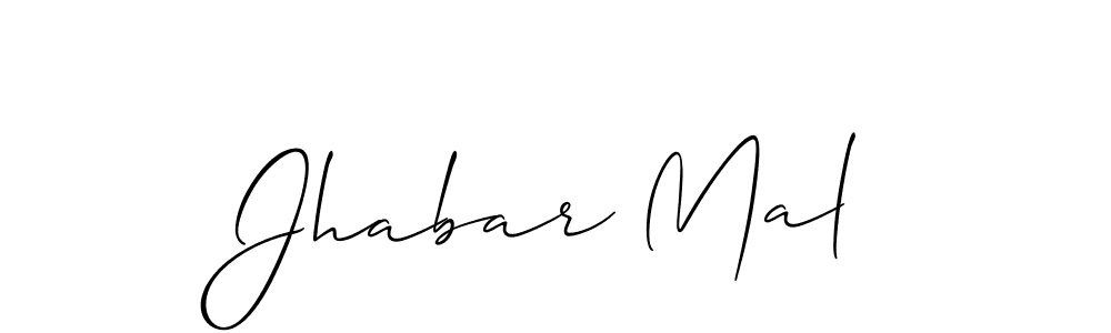 Best and Professional Signature Style for Jhabar Mal. Allison_Script Best Signature Style Collection. Jhabar Mal signature style 2 images and pictures png
