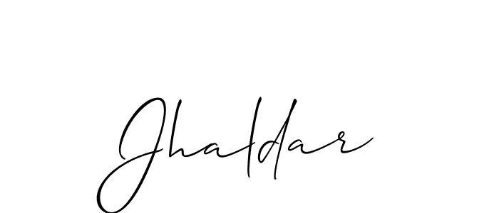 Once you've used our free online signature maker to create your best signature Allison_Script style, it's time to enjoy all of the benefits that Jhaldar name signing documents. Jhaldar signature style 2 images and pictures png