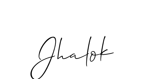 It looks lik you need a new signature style for name Jhalok. Design unique handwritten (Allison_Script) signature with our free signature maker in just a few clicks. Jhalok signature style 2 images and pictures png