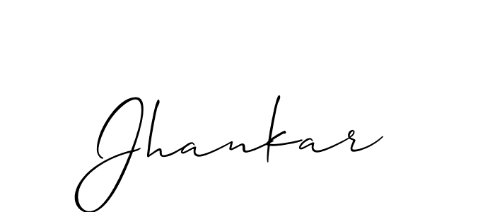You should practise on your own different ways (Allison_Script) to write your name (Jhankar) in signature. don't let someone else do it for you. Jhankar signature style 2 images and pictures png