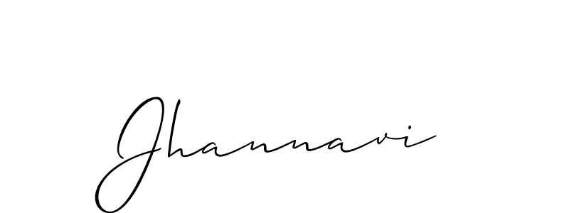 It looks lik you need a new signature style for name Jhannavi. Design unique handwritten (Allison_Script) signature with our free signature maker in just a few clicks. Jhannavi signature style 2 images and pictures png