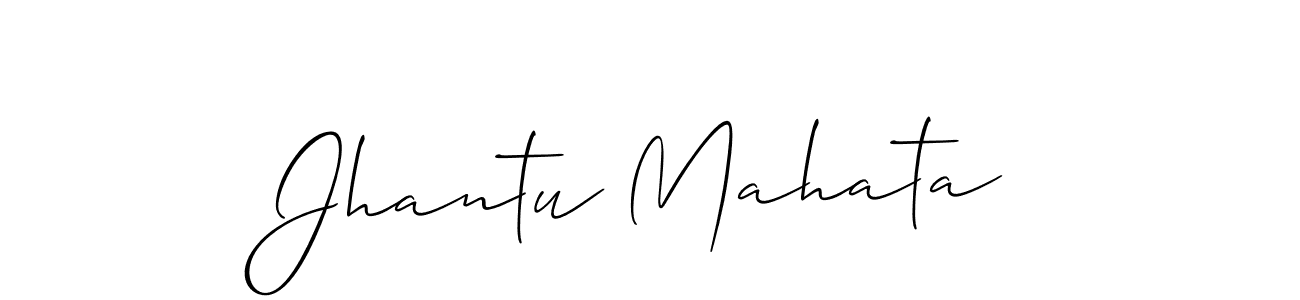 Once you've used our free online signature maker to create your best signature Allison_Script style, it's time to enjoy all of the benefits that Jhantu Mahata name signing documents. Jhantu Mahata signature style 2 images and pictures png