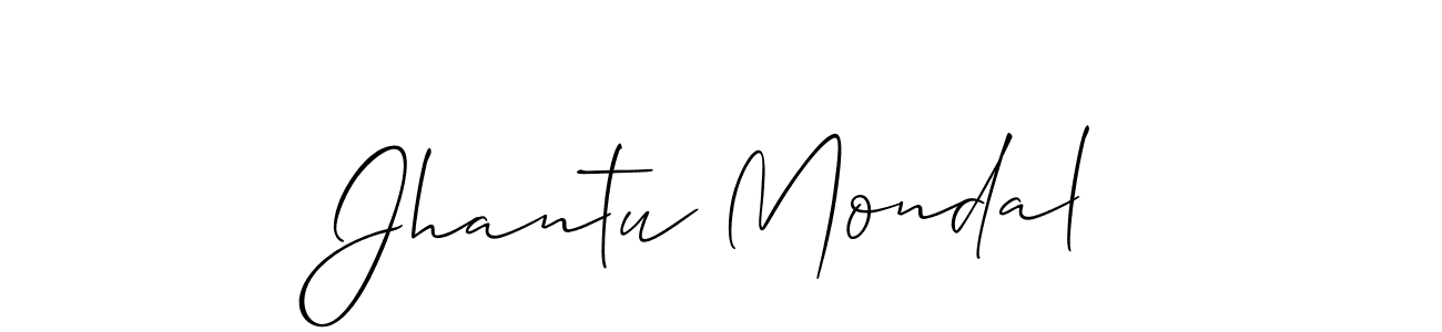Best and Professional Signature Style for Jhantu Mondal. Allison_Script Best Signature Style Collection. Jhantu Mondal signature style 2 images and pictures png
