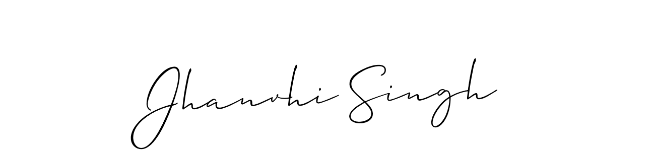 Make a beautiful signature design for name Jhanvhi Singh. Use this online signature maker to create a handwritten signature for free. Jhanvhi Singh signature style 2 images and pictures png