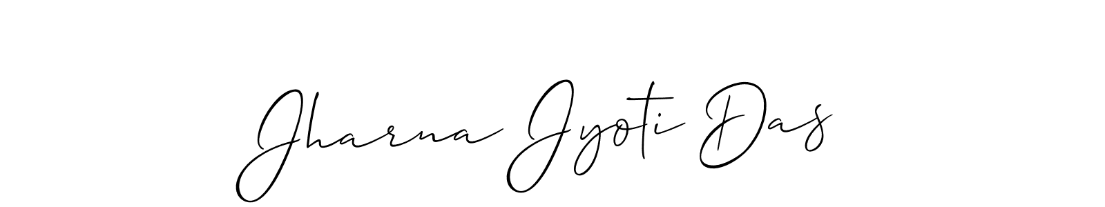 if you are searching for the best signature style for your name Jharna Jyoti Das. so please give up your signature search. here we have designed multiple signature styles  using Allison_Script. Jharna Jyoti Das signature style 2 images and pictures png