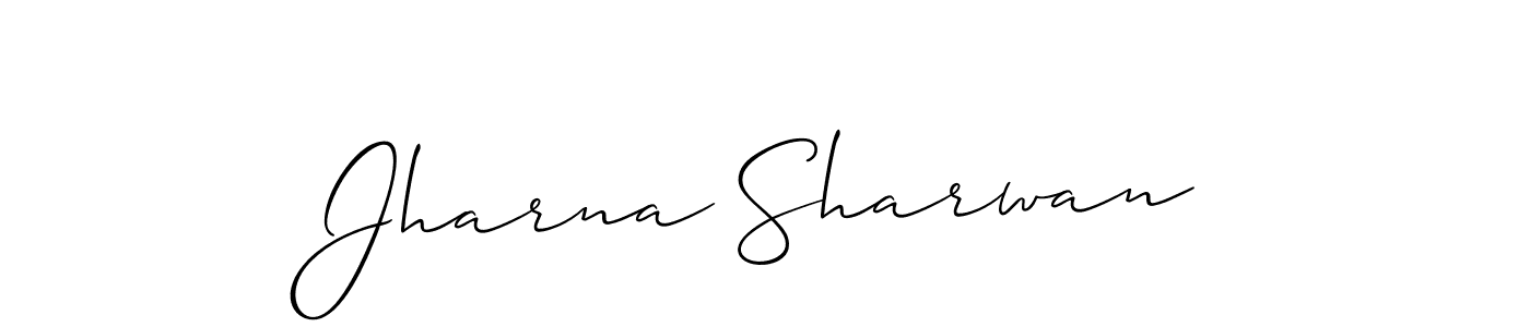 Here are the top 10 professional signature styles for the name Jharna Sharwan. These are the best autograph styles you can use for your name. Jharna Sharwan signature style 2 images and pictures png