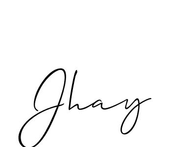 How to make Jhay name signature. Use Allison_Script style for creating short signs online. This is the latest handwritten sign. Jhay signature style 2 images and pictures png