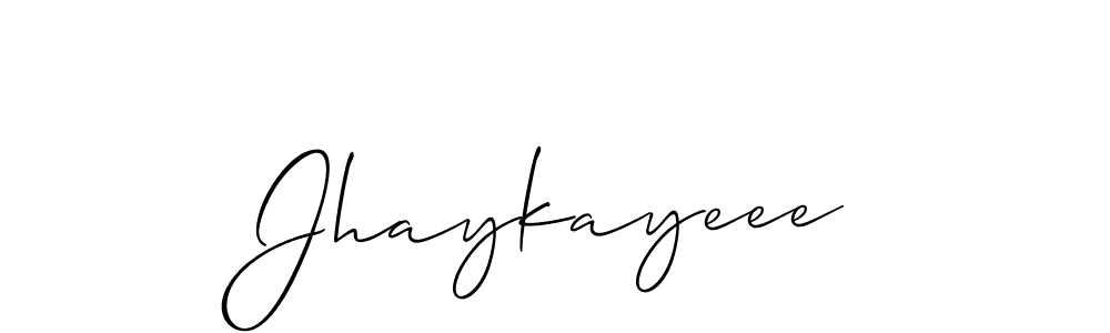 Best and Professional Signature Style for Jhaykayeee. Allison_Script Best Signature Style Collection. Jhaykayeee signature style 2 images and pictures png