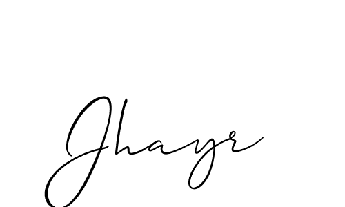 This is the best signature style for the Jhayr name. Also you like these signature font (Allison_Script). Mix name signature. Jhayr signature style 2 images and pictures png