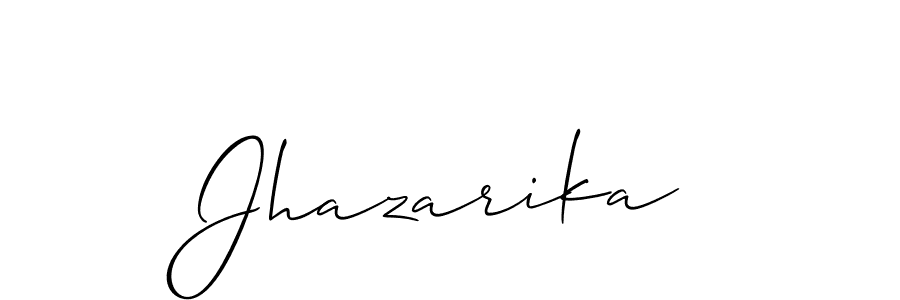 Jhazarika stylish signature style. Best Handwritten Sign (Allison_Script) for my name. Handwritten Signature Collection Ideas for my name Jhazarika. Jhazarika signature style 2 images and pictures png