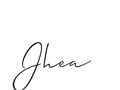 Make a beautiful signature design for name Jhea. Use this online signature maker to create a handwritten signature for free. Jhea signature style 2 images and pictures png