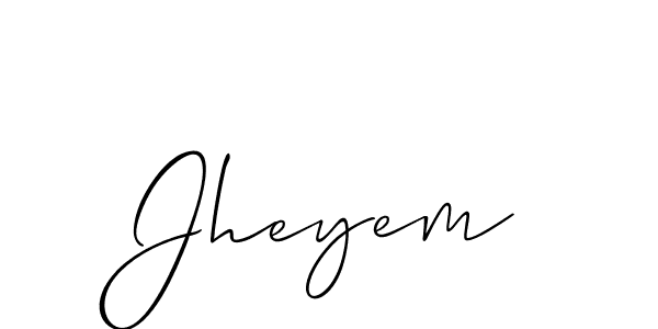 Make a beautiful signature design for name Jheyem. Use this online signature maker to create a handwritten signature for free. Jheyem signature style 2 images and pictures png