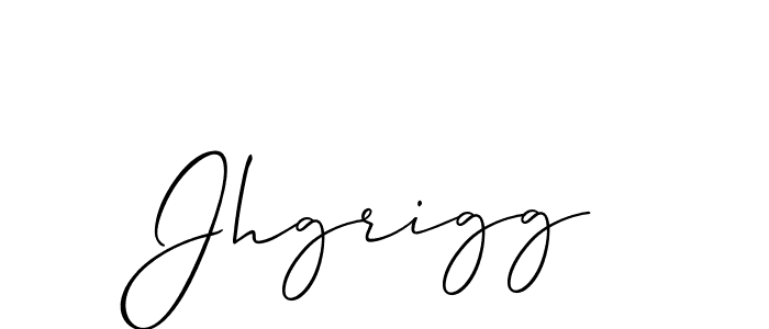 How to Draw Jhgrigg signature style? Allison_Script is a latest design signature styles for name Jhgrigg. Jhgrigg signature style 2 images and pictures png