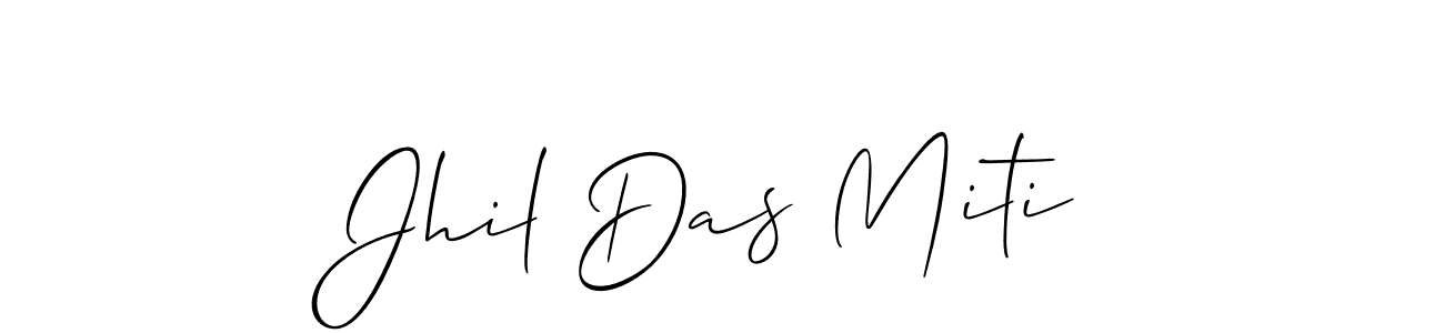 Once you've used our free online signature maker to create your best signature Allison_Script style, it's time to enjoy all of the benefits that Jhil Das Miti name signing documents. Jhil Das Miti signature style 2 images and pictures png