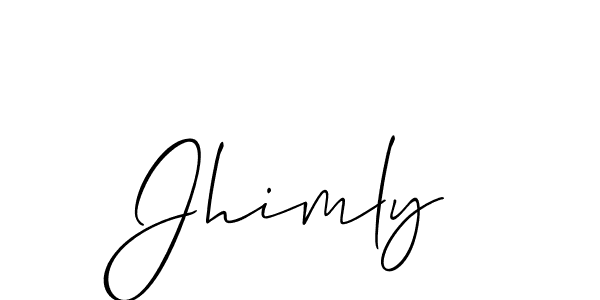 You can use this online signature creator to create a handwritten signature for the name Jhimly. This is the best online autograph maker. Jhimly signature style 2 images and pictures png