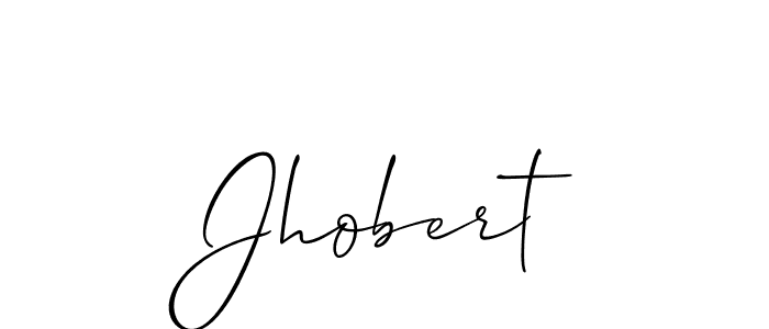 Make a short Jhobert signature style. Manage your documents anywhere anytime using Allison_Script. Create and add eSignatures, submit forms, share and send files easily. Jhobert signature style 2 images and pictures png