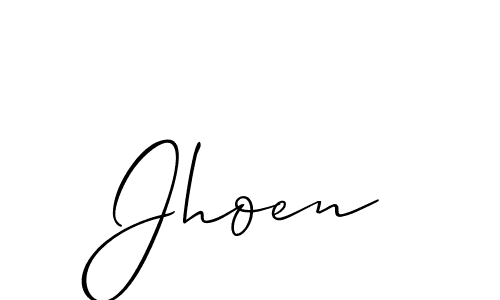 Check out images of Autograph of Jhoen name. Actor Jhoen Signature Style. Allison_Script is a professional sign style online. Jhoen signature style 2 images and pictures png