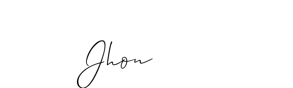 Best and Professional Signature Style for Jhon      . Allison_Script Best Signature Style Collection. Jhon       signature style 2 images and pictures png