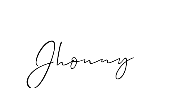 Also You can easily find your signature by using the search form. We will create Jhonny name handwritten signature images for you free of cost using Allison_Script sign style. Jhonny signature style 2 images and pictures png