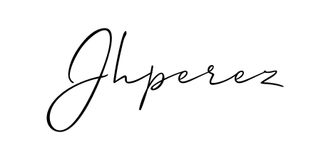 Create your official email sign-off with Jhperez name in Allison_Script style. Crisp, clean, and perfectly legible across all screens. Jhperez signature style 2 images and pictures png