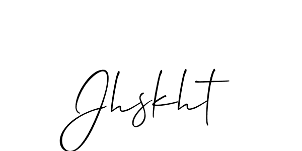 Once you've used our free online signature maker to create your best signature Allison_Script style, it's time to enjoy all of the benefits that Jhskht name signing documents. Jhskht signature style 2 images and pictures png